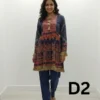 Printed Khaddar frock for girls in different sizes available for just 1799 Rupees