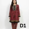 Printed Khaddar frock for girls in different sizes available for just 1799 Rupees