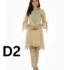 Chiffon frock with embroidery in free size available for just 1699 Rupees