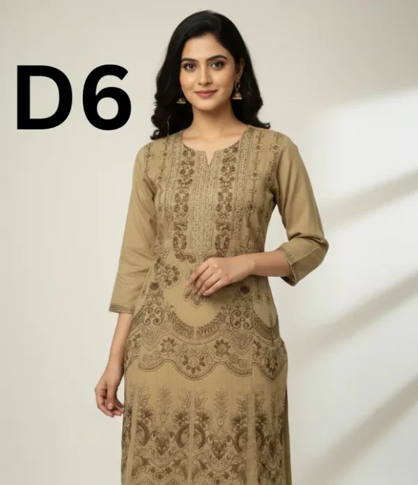 Printed cotton frock and shirt in free size available for just 799 Rupees