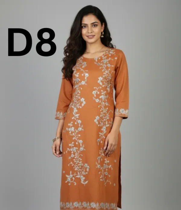 Printed cotton frock and shirt in free size available for just 799 Rupees