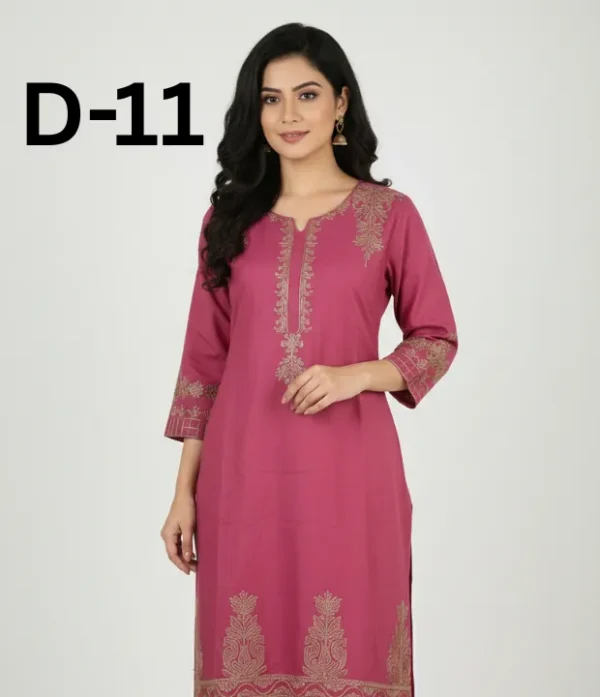 Printed cotton frock and shirt in free size available for just 799 Rupees