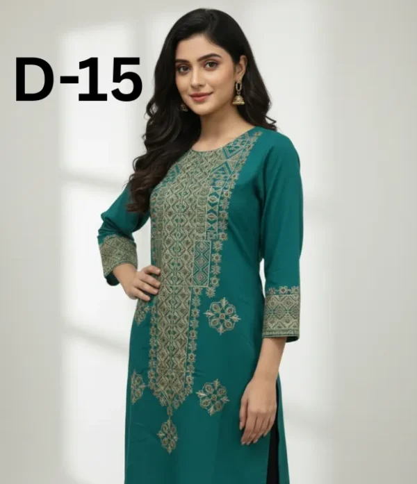 Printed cotton frock and shirt in free size available for just 799 Rupees