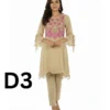 Chiffon frock with embroidery in free size available for just 1699 Rupees