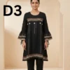 Embroidered Linen frock in free size available for just 1399 Rupees