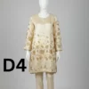 Silk Masoori frock with handmade embroidery in free size available for just 1799 Rupees