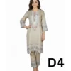 Printed 2 PC Linen frock with trousers in free size available for just 1499 Rupees