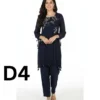 Chiffon frock with embroidery in free size available for just 1699 Rupees