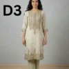 Embroidered Jacquard Frock & Shirt Free Size – Rs. 1599 Embroidered Jacquard frock and shirt in free size available for just 1599 Rupees