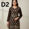 Printed cotton frock and shirt in free size available for just 799 Rupees