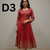 Printed cotton frock and shirt in free size available for just 799 Rupees