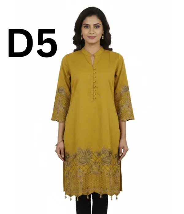 Printed cotton frock and shirt in free size available for just 799 Rupees