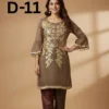 Women’s embroidered Masoori frock and shirt dress in elegant traditional style