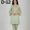 Women’s embroidered Masoori frock and shirt dress in elegant traditional style