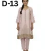 Women’s embroidered Masoori frock and shirt dress in elegant traditional style