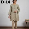 Women’s embroidered Masoori frock and shirt dress in elegant traditional style