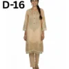 Women’s embroidered Masoori frock and shirt dress in elegant traditional style