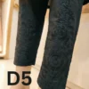 Girls’ Embroidered Cotton Capris by Classic Colors Fashions Stylish and Comfortable Everyday Wear, Available at 499.