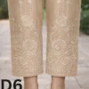 Girls’ Embroidered Cotton Capris by Classic Colors Fashions Stylish and Comfortable Everyday Wear, Available at 499.