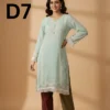 Women’s embroidered Masoori frock and shirt dress in elegant traditional style