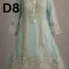 Embroidered Organza Frock & Shirt – Stylish Women’s Outfit for Just Rs. 1499 Women’s embroidered organza frock and shirt outfit with elegant traditional design